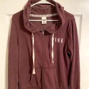 Victoria's Secrect Pink Jacket maroon women size M
